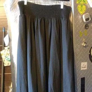 Black shear skirt